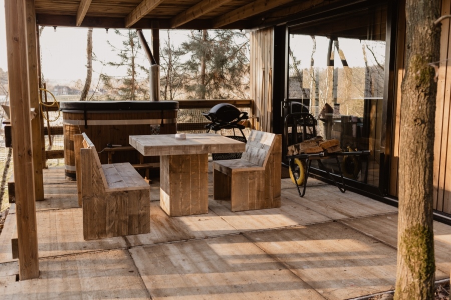 Steigerhout meubelen koppen bij Hasselt