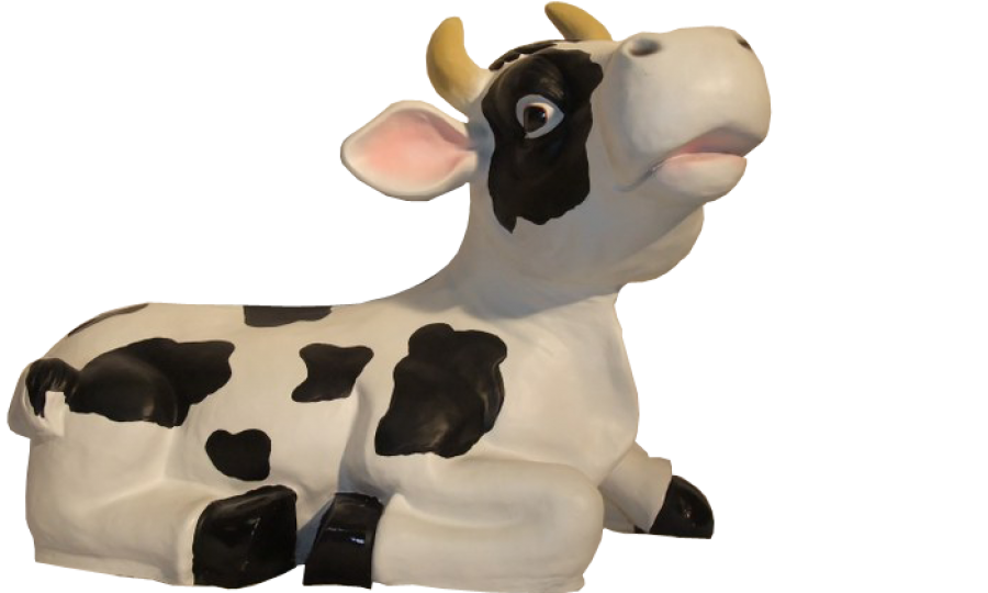 Liggende koe