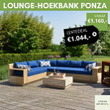 iglinks SteigermeubelsXL - Lounge hoekbank Ponza
